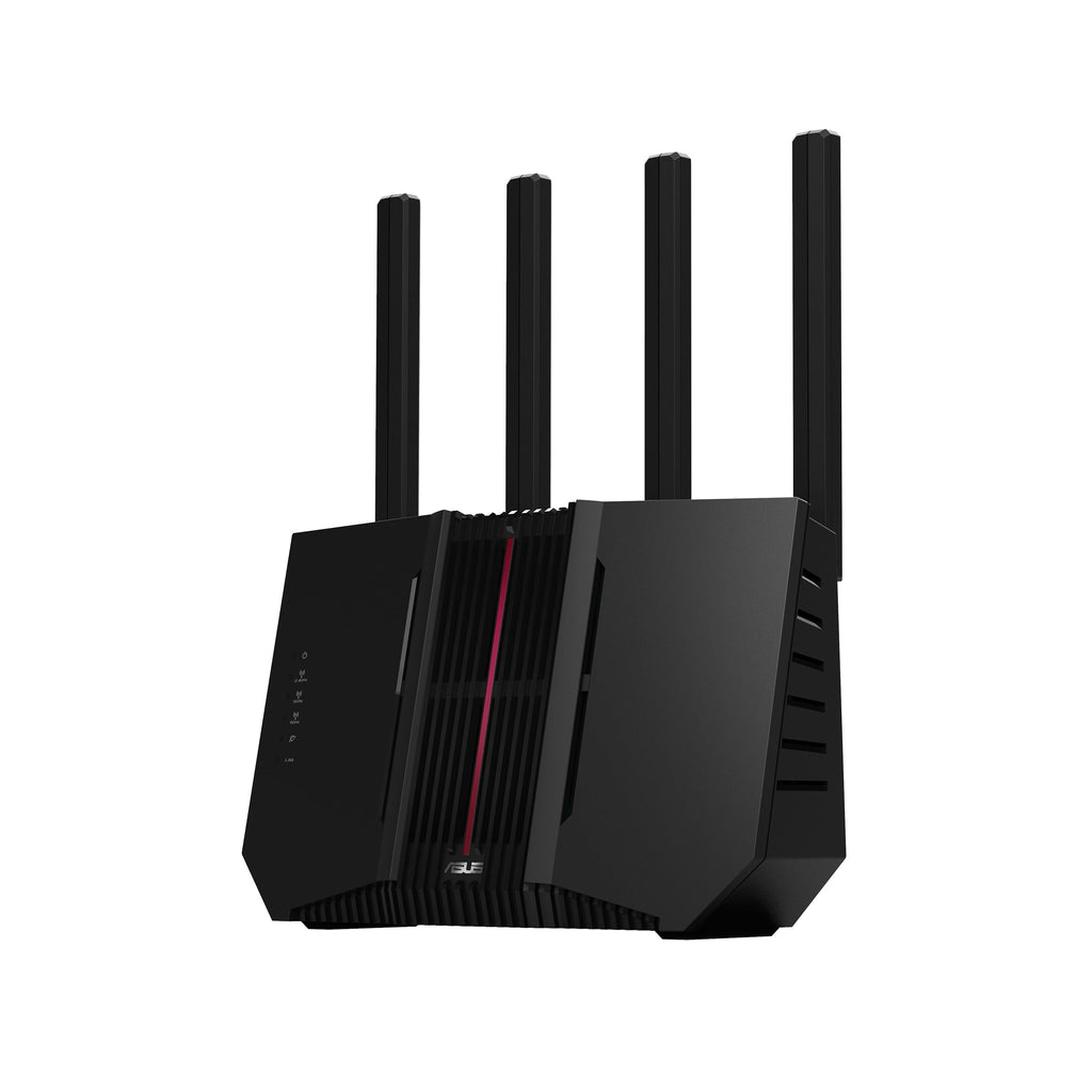ASUS TUF Gaming BE6500 WiFi 7 Router - Dual-Band, Up to 6.5 Gbps Wireless, Game Accelerator, Multi-Link Operation (MLO), (x4) 2.5GbE Ports, Mesh + VPN Compatible, & Subscription-Free Network Security