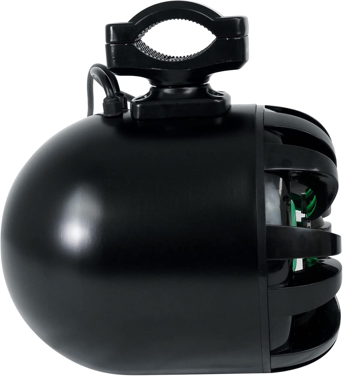 Rockville WB65KLS Black 6.5" Marine Wakeboard LED Tower Speakers Pair