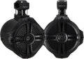 Rockville RWB70B Black 6.5" 4-Ohm Marine Wakeboard Tower Speakers Pair