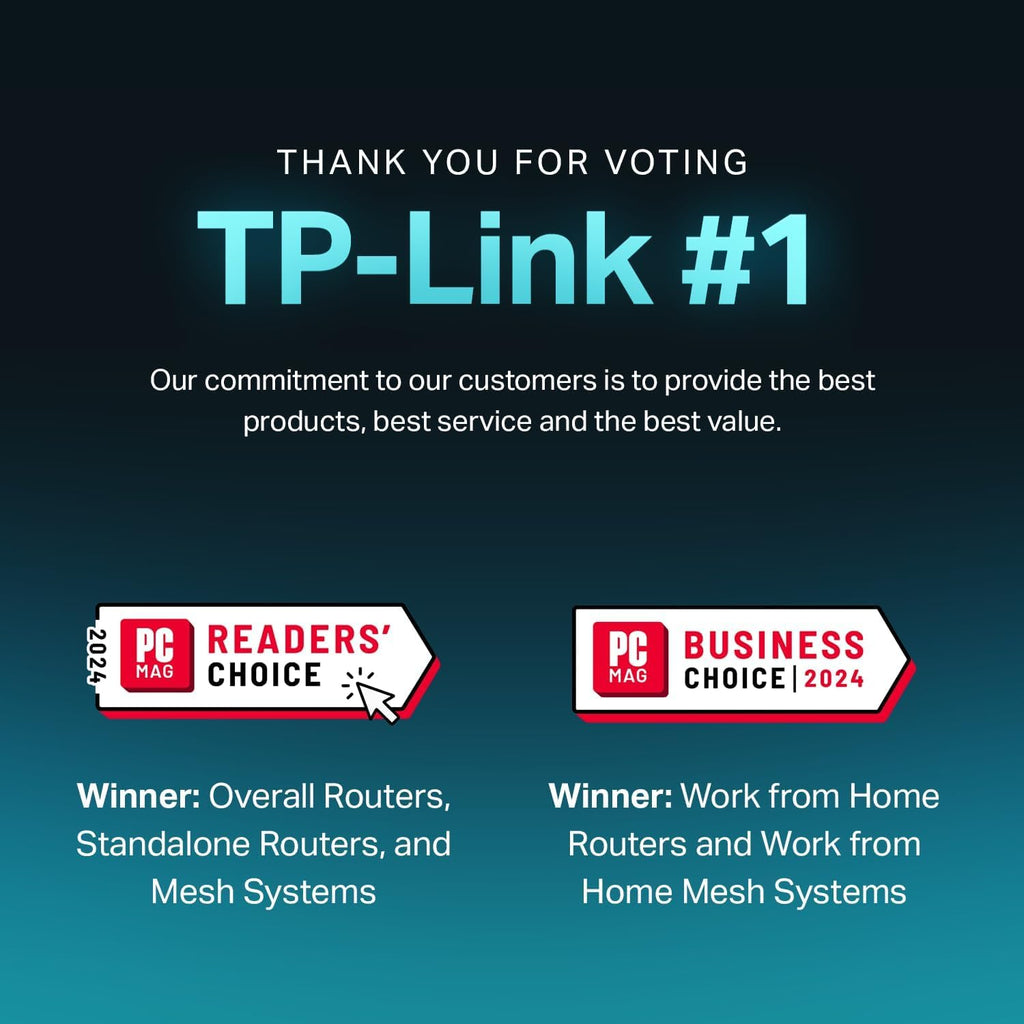 TP-Link AXE16000 Quad-Band WiFi 6E Router (Archer AXE300)