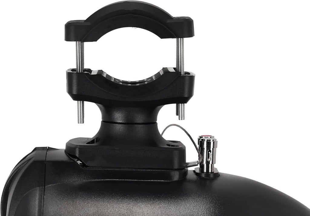 Rockville RWB70B Black 6.5" 4-Ohm Marine Wakeboard Tower Speakers Pair