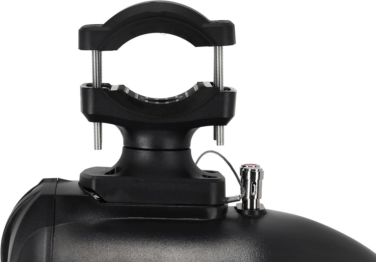 Rockville RWB70B Black 6.5" 4-Ohm Marine Wakeboard Tower Speakers Pair