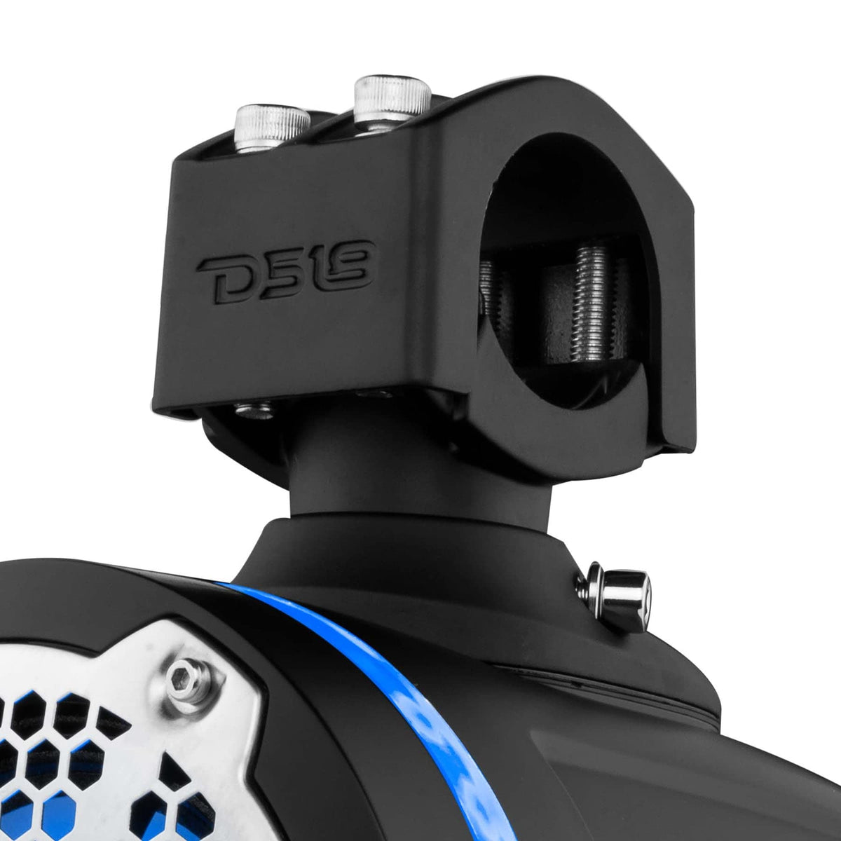 DS18 CF-X10TPNEO 10" Neodymium Marine Wakeboard Tower Speakers with Bullet Tweeter, Passive Radiator and RGB LED Lights - High Performance, Marine Grade IP65 Rated, 900W Max 300W RMS 4 Ohms (Pair)