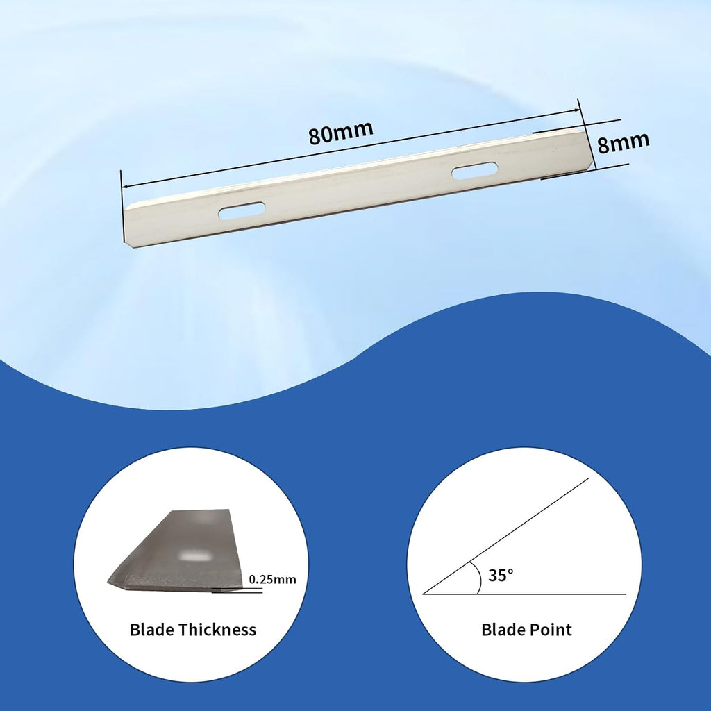 RWD Disposable Microtome Blades, Pathology Blades, 50 Pcs/Box (PB-2)