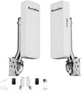 Point to Point Wireless Bridge Outdoor Kit, 5.8GHz with 14dBi Antenna - Extend Network to Barn, Shop, Garage | IP65 Waterproof, PtP/PtMP, 24V POE Power, 2-Pack
