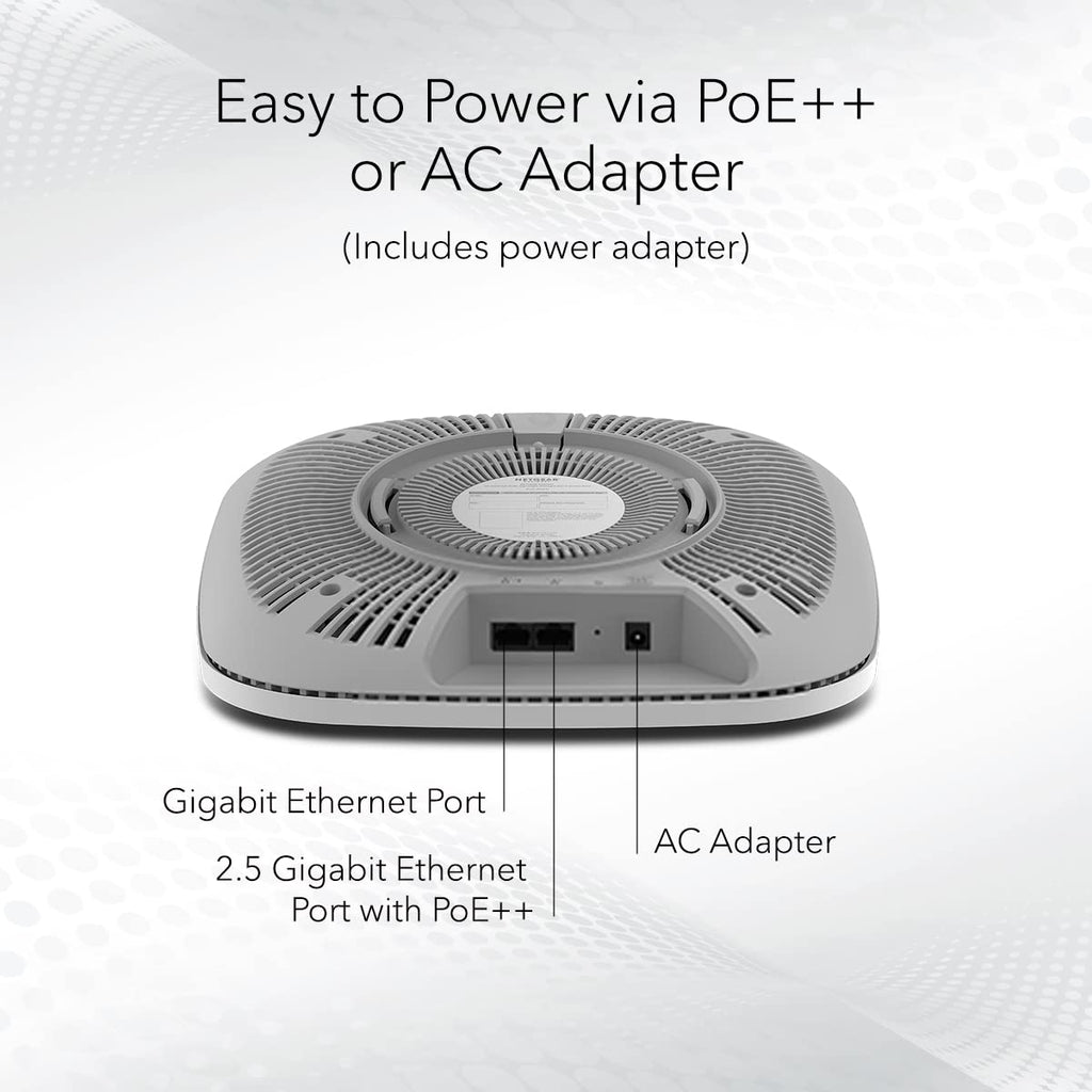 NETGEAR Cloud Managed WiFi 6 Wireless Access Point (WAX610)