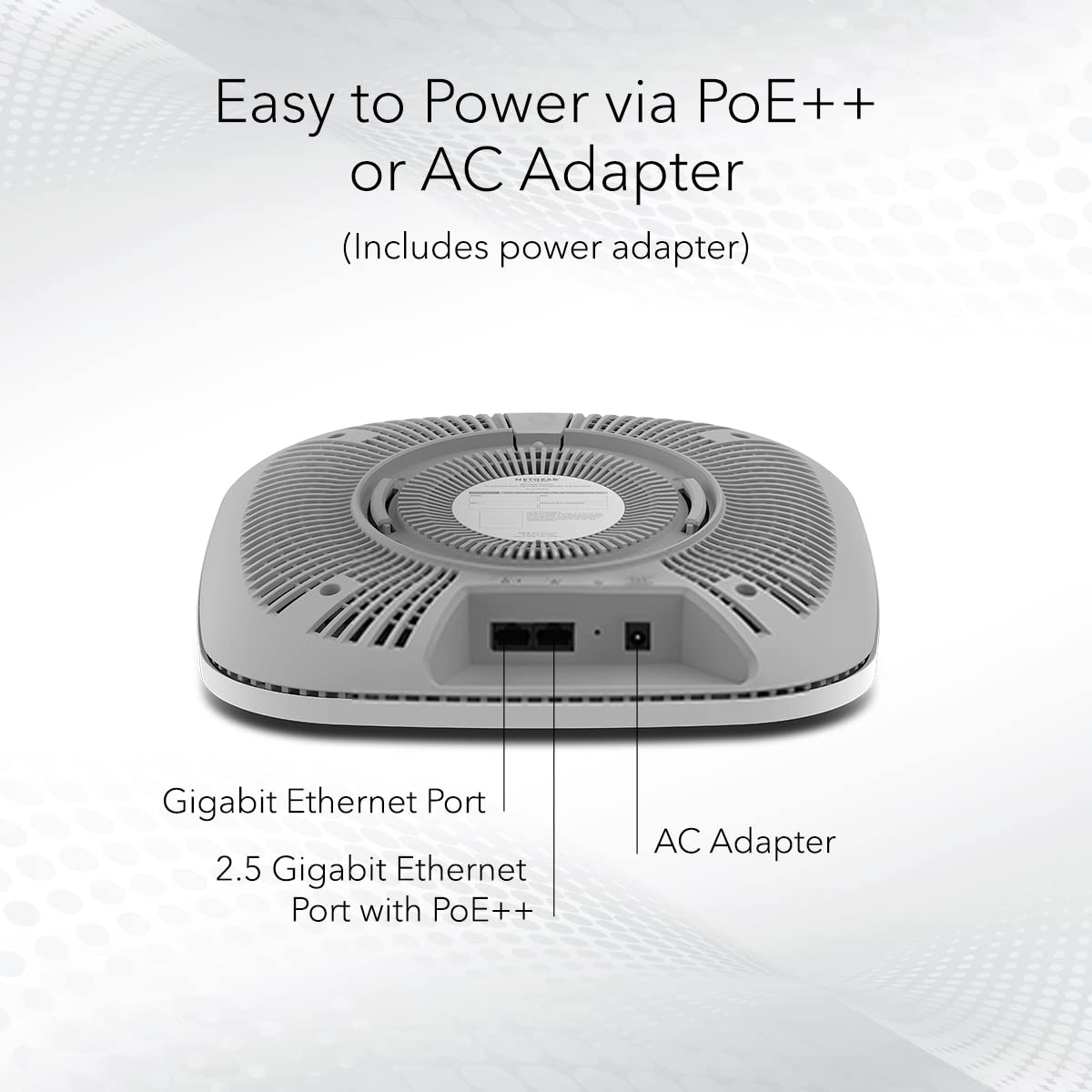 NETGEAR Cloud Managed WiFi 6 Wireless Access Point (WAX610)