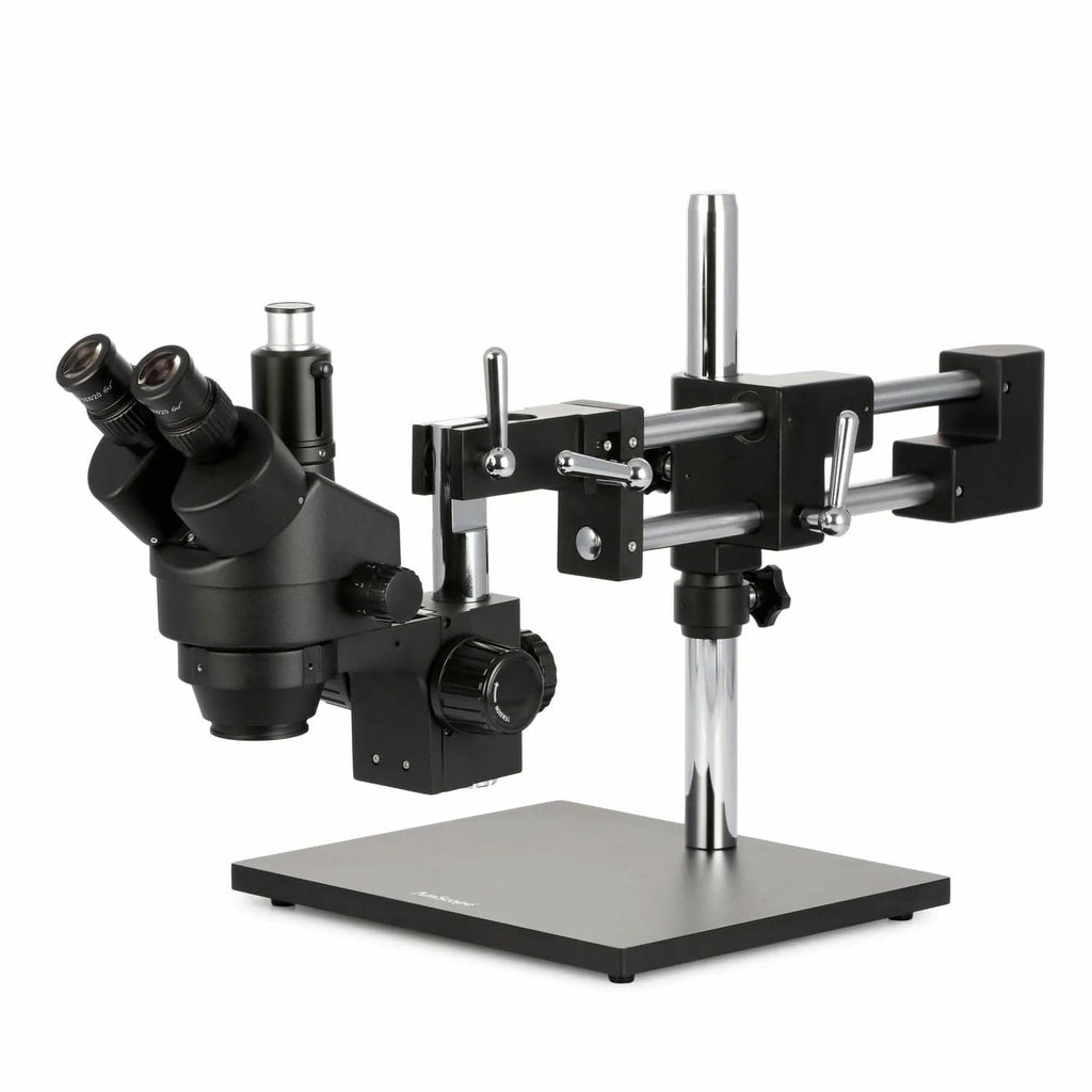 AmScope SM-4TZZ-144A-18M3 Trinocular Zoom Microscope, 18MP