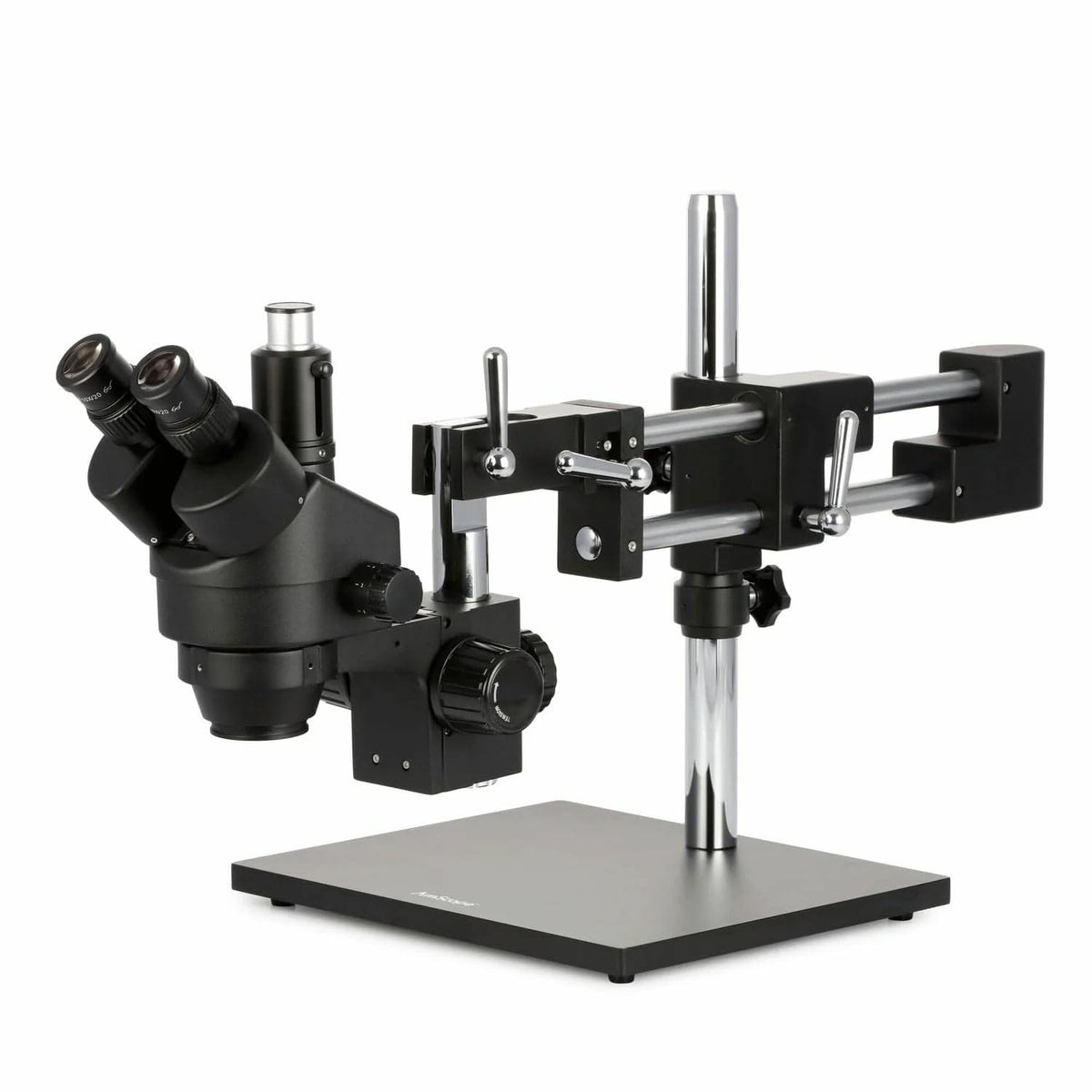 AmScope SM-4TZZ-144A-18M3 Trinocular Zoom Microscope, 18MP
