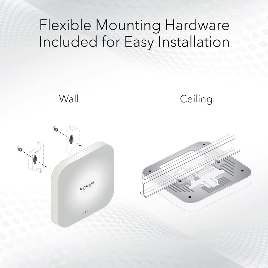 NETGEAR Cloud Managed WiFi 6 Wireless Access Point (WAX610)