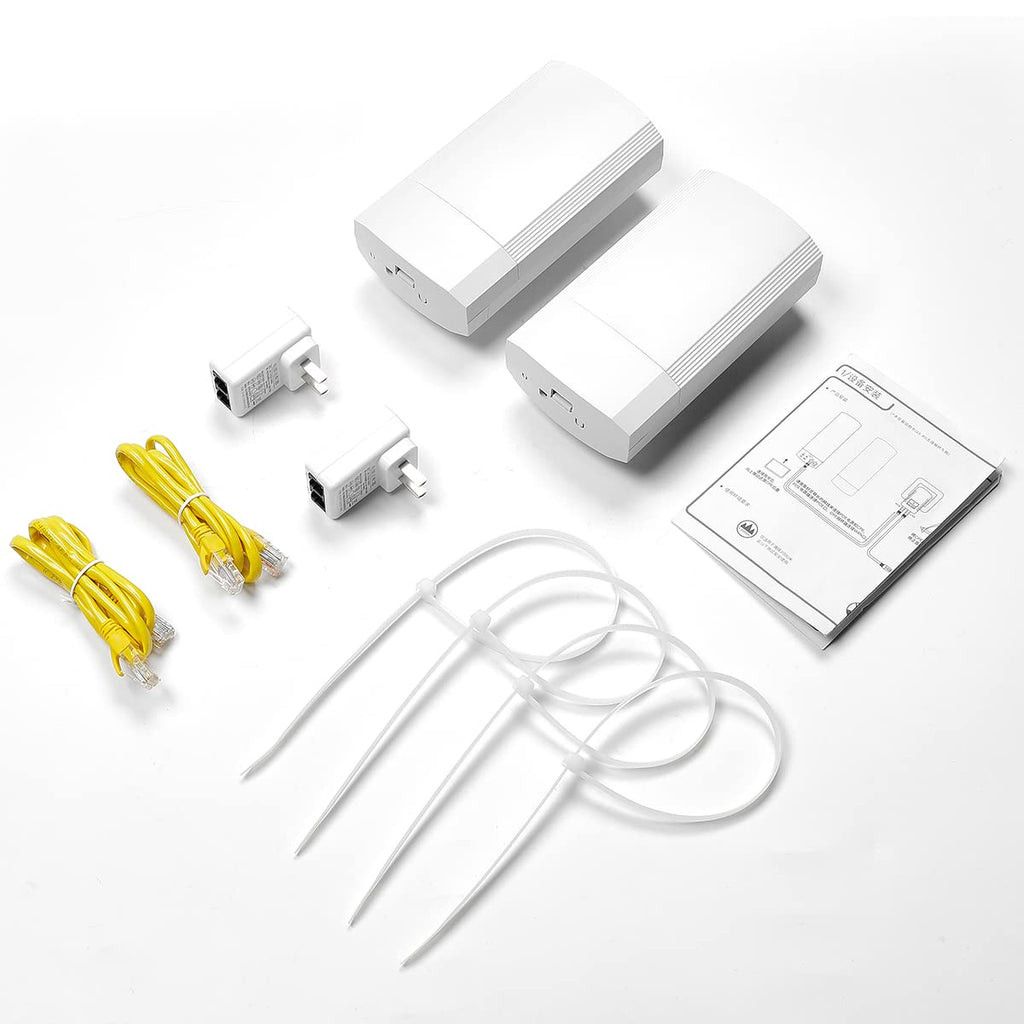 Wireless Bridge for Easy Network Expansion 5.8G 1000Mbps IP65 Waterproof