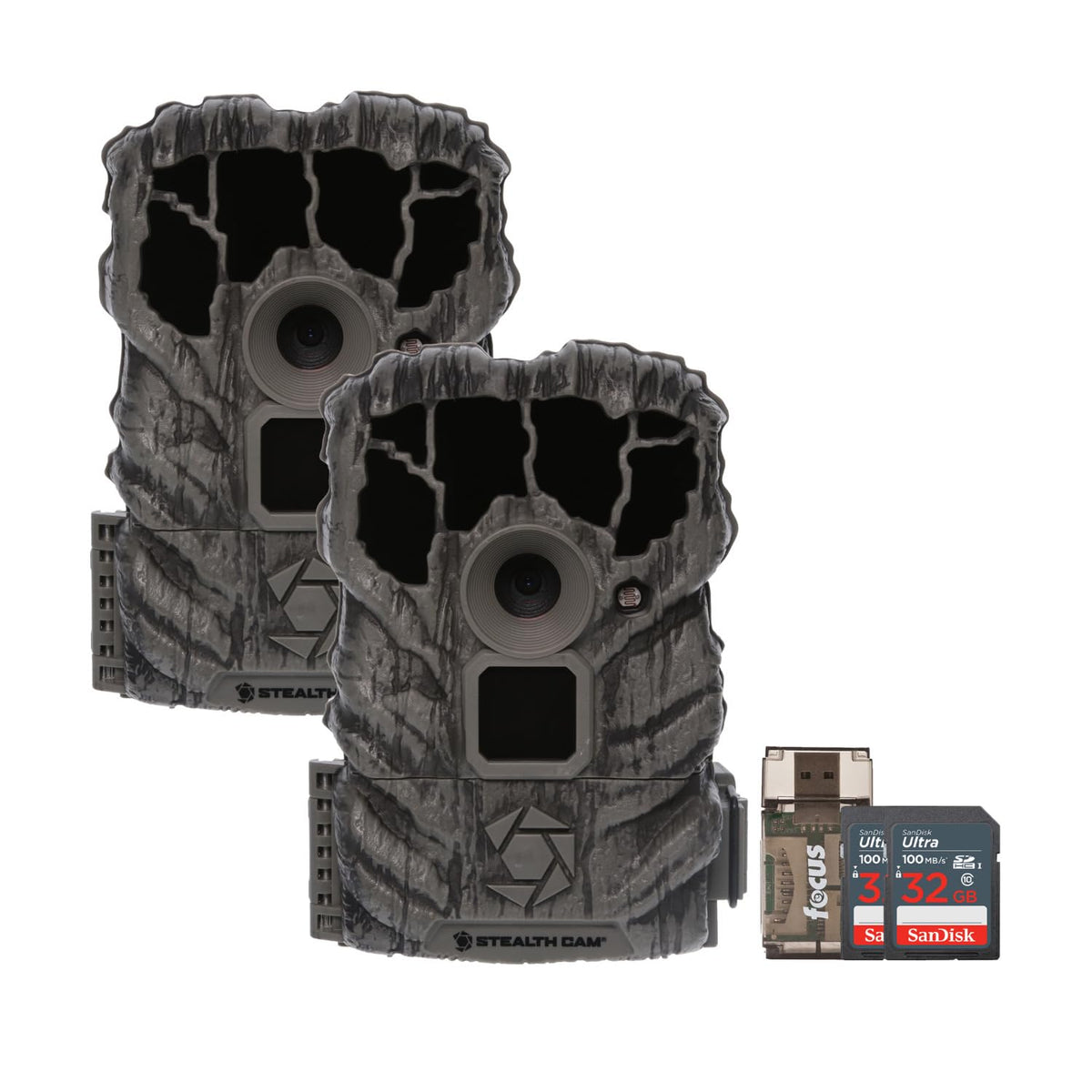 Stealth Cam Browtine 14MP Trail Camera Bundle