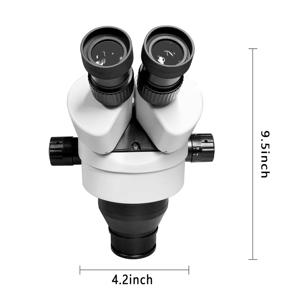 DZQ ZQ-1 Multi-Directional Microscope 7X-45X Magnification 0.5X Barlow Lens