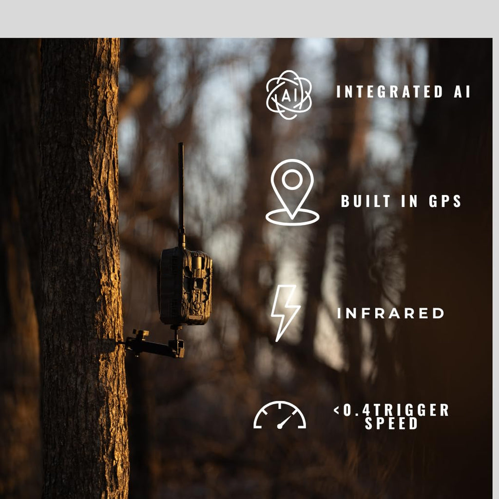 Stealth Cam Deceptor MAX 40MP 1440P QHD No-Glo LED Cellular Trail Camera