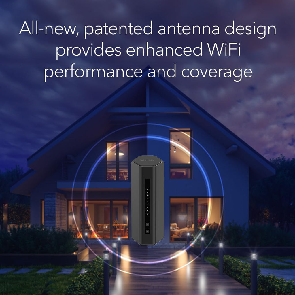 NETGEAR Nighthawk WiFi 7 Router BE17000, Up to 3,300 sq ft, 17 Gbps