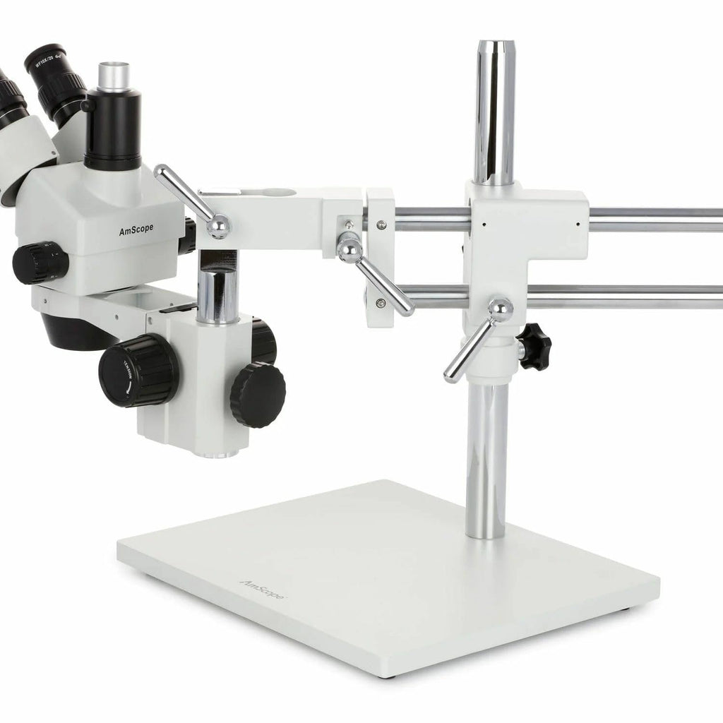 AmScope SM-4TZZ-144A-18M3 Trinocular Zoom Microscope, 18MP