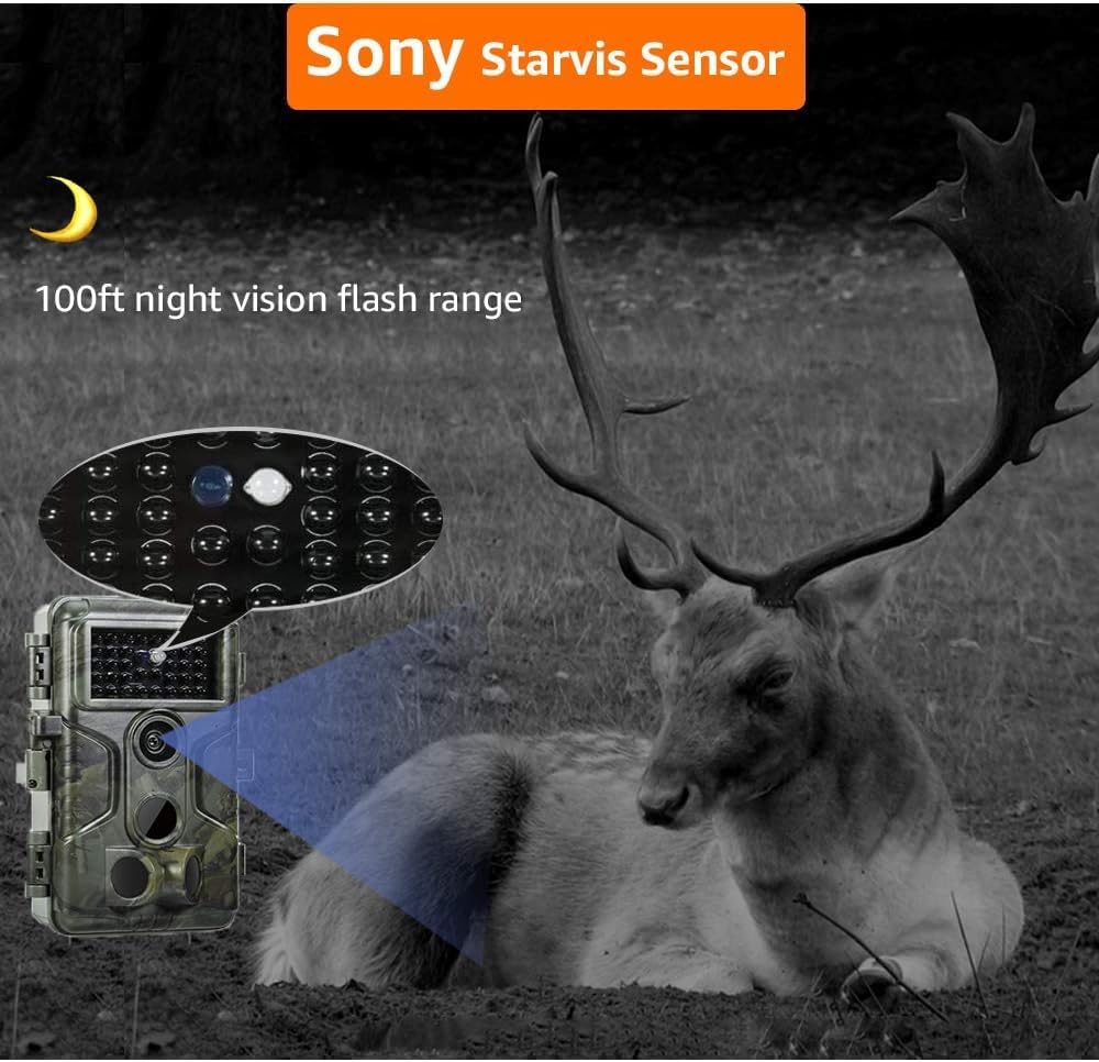 GardePro A3S 2-Pack Non-Cellular Trail Camera, 1296P HD Video with Sound