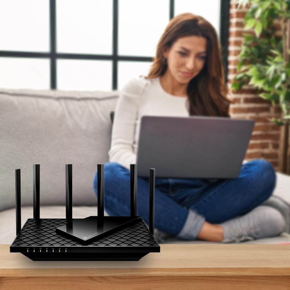 TP-Link AXE5400 Tri-Band WiFi 6E Router, 2025 PCMag Editors' Choice