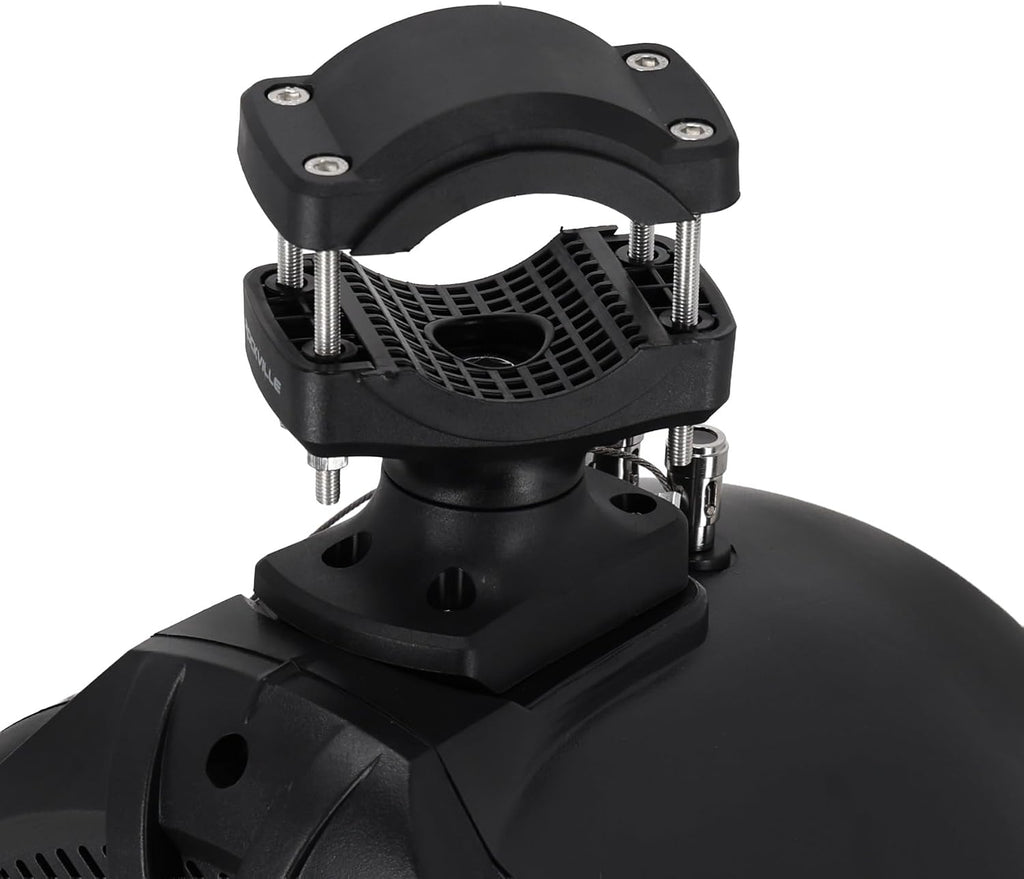 Rockville RWB90B Black 8" 2-Way 4-Ohm Marine Wakeboard Tower Speakers Pair