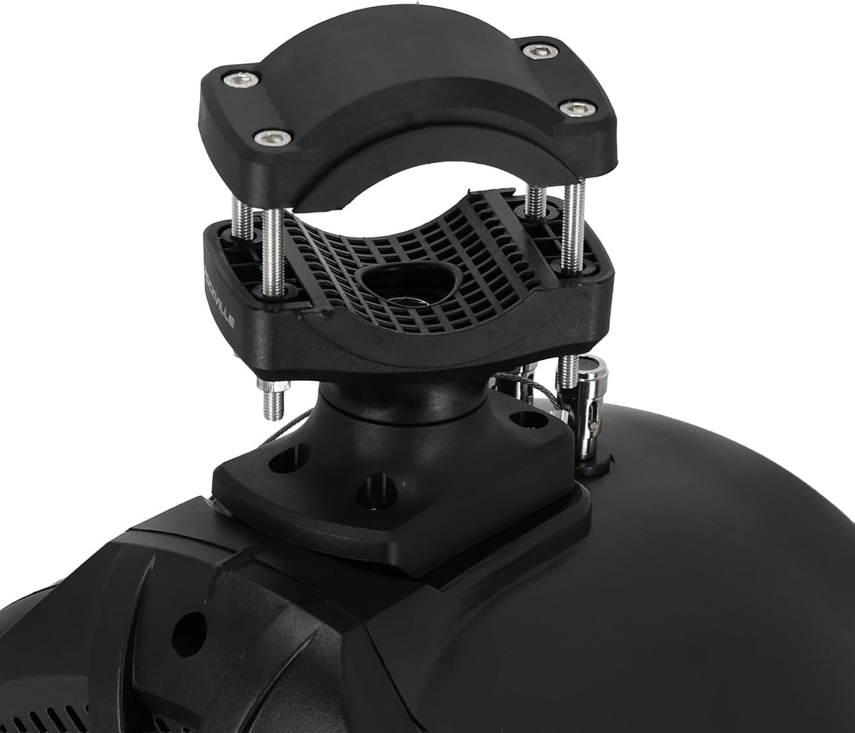 Rockville RWB90B Black 8" 2-Way 4-Ohm Marine Wakeboard Tower Speakers Pair