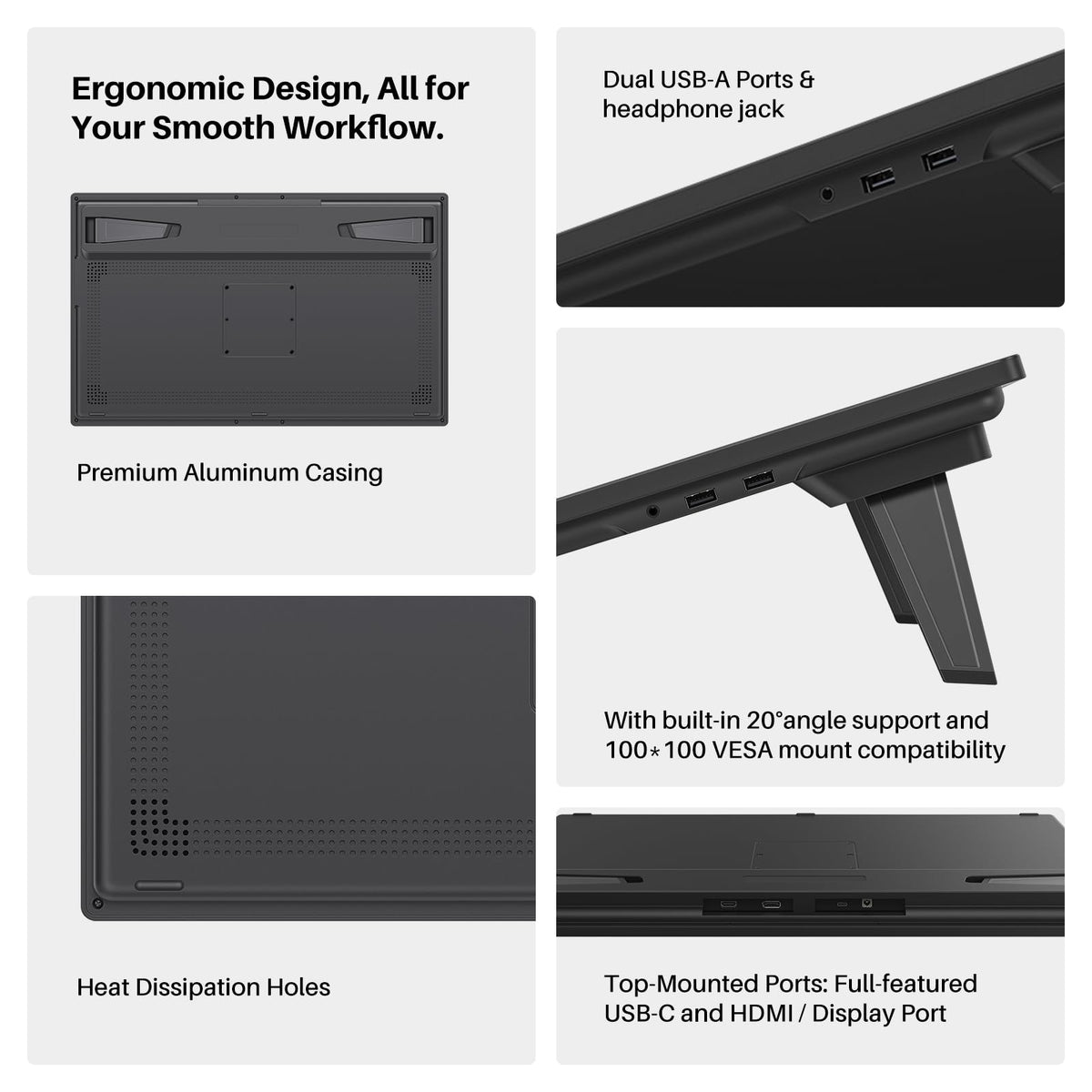 HUION KAMVAS Pro 24 (Gen 3) UHD Drawing Tablet with Screen PenTech 4.0