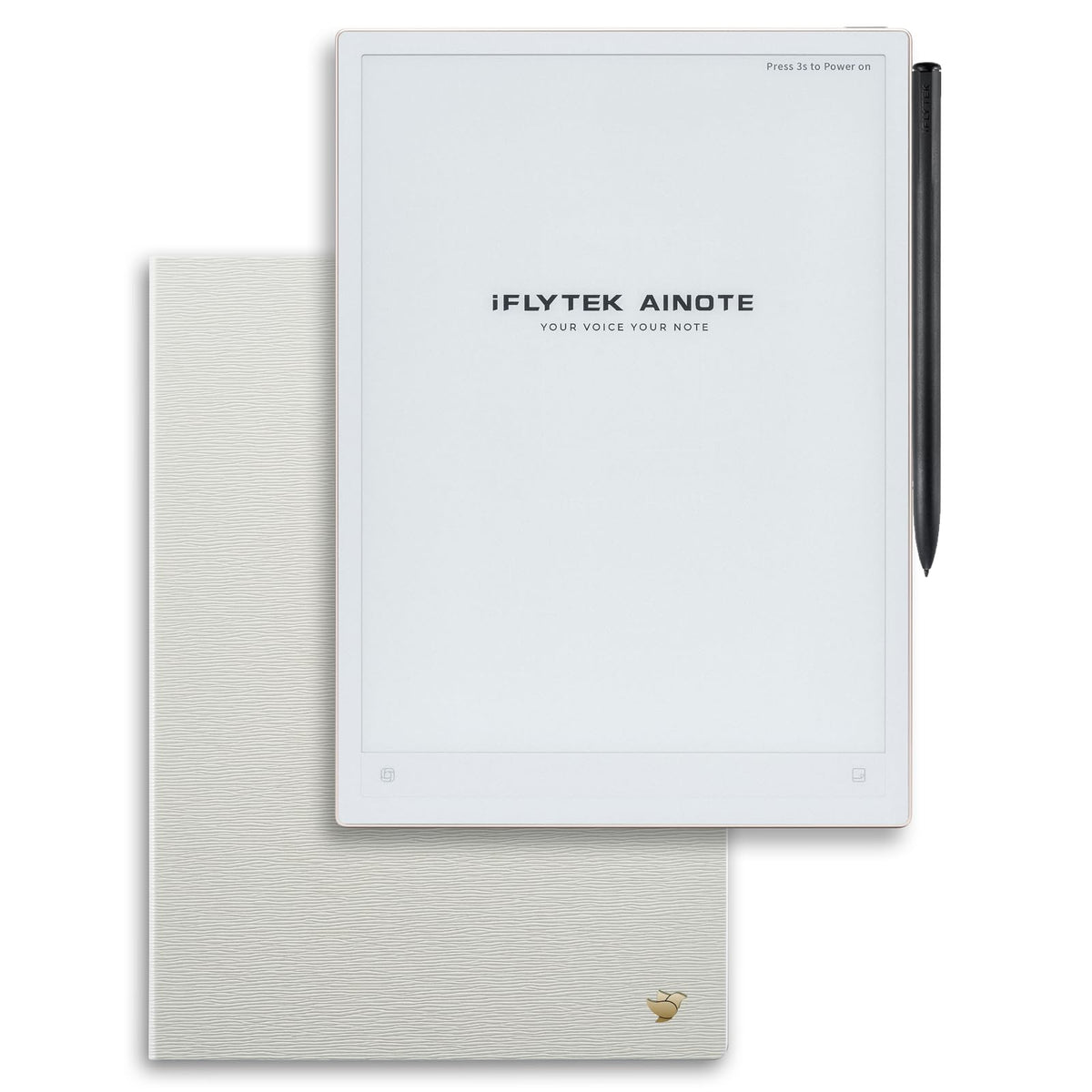 iflytek AINOTE 2 Bundle Blue,10.65" E-Ink Tablet for Meetings,4.2mm Ultrathin AI Paper Tablet Powered by ChatGPT,Support Voice-to-Text,Handwriting Conversion,18-Language Transcription for Work/Study