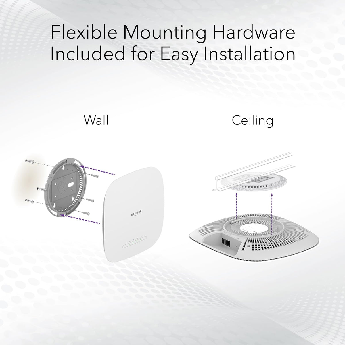 NETGEAR Cloud Managed WiFi 6 Wireless Access Point (WAX610)