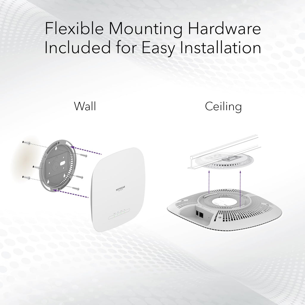 NETGEAR Cloud Managed WiFi 6 Wireless Access Point (WAX610)