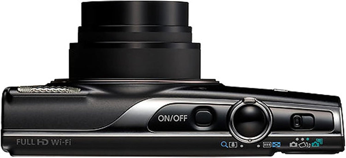 Canon PowerShot IXY 650 (ELPH 360) HS Digital Camera + 64GB Memory + Stabilizing Grip + Software Pack +More(Value Bundle) (Renewed)