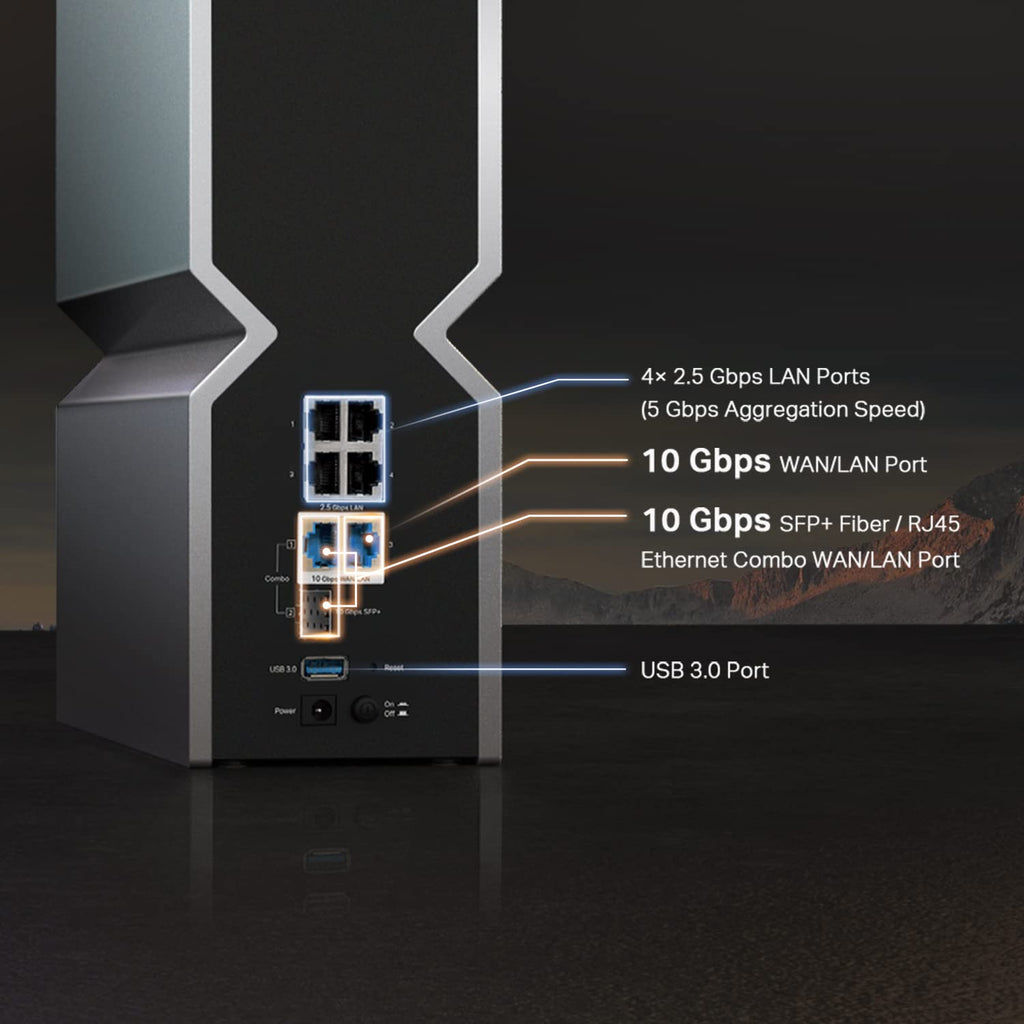 TP-Link Tri-Band BE9300 WiFi 7 Router (Archer BE550)