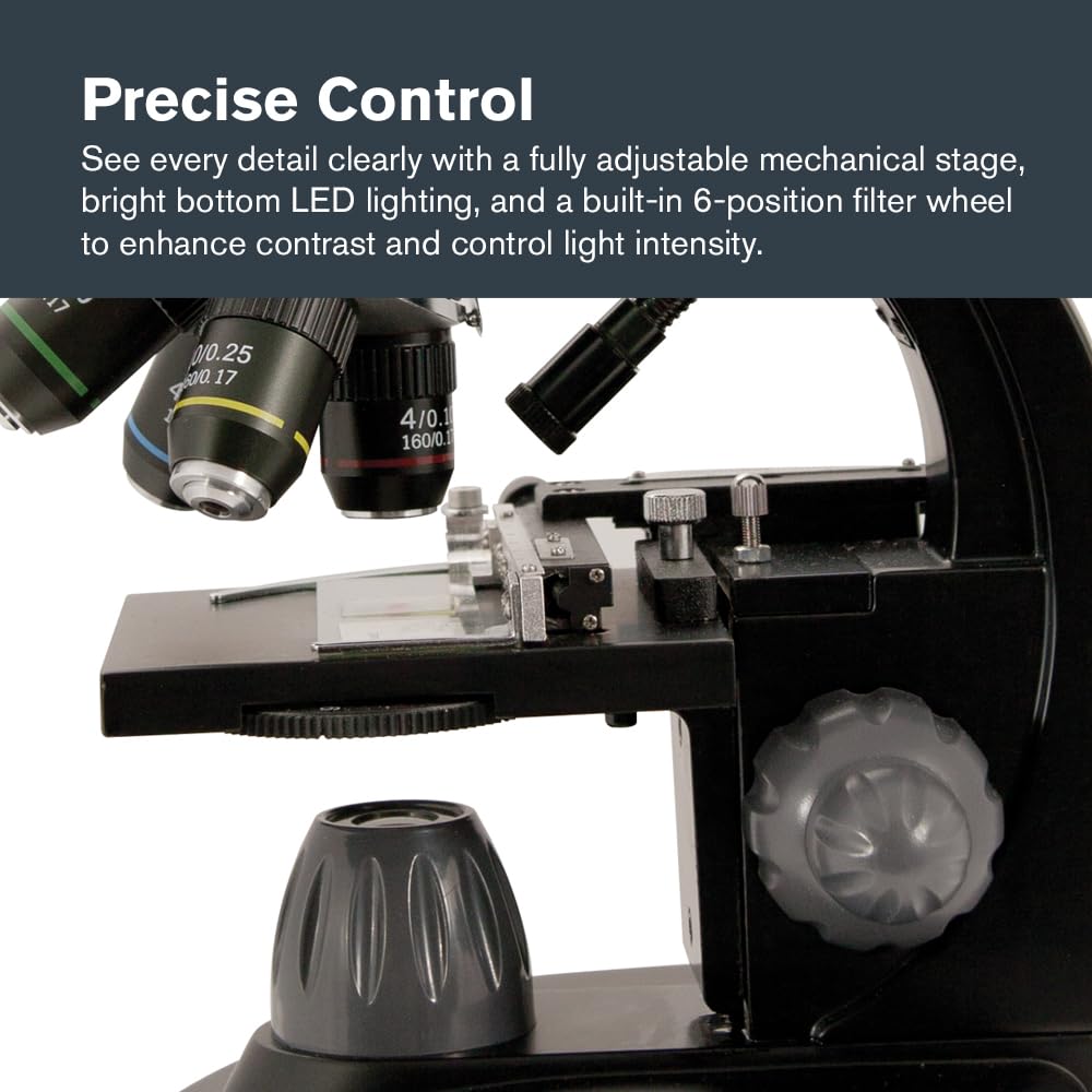 Celestron TetraView LCD Digital Microscope with 180Â° Swivel Screen