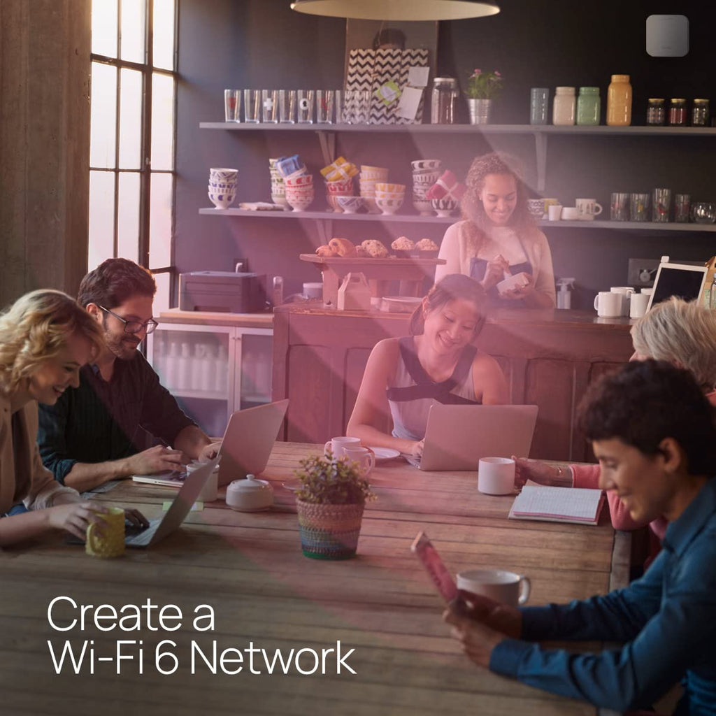 EnGenius EWS357AP WiFi 6 AX1800 2x2 Gigabit Wireless Access Point with 1Gbps Port, OFDMA, MU-MIMO, PoE+, WPA3, 1GB RAM, License-Free Management Tools (Power Adapter Not Included)