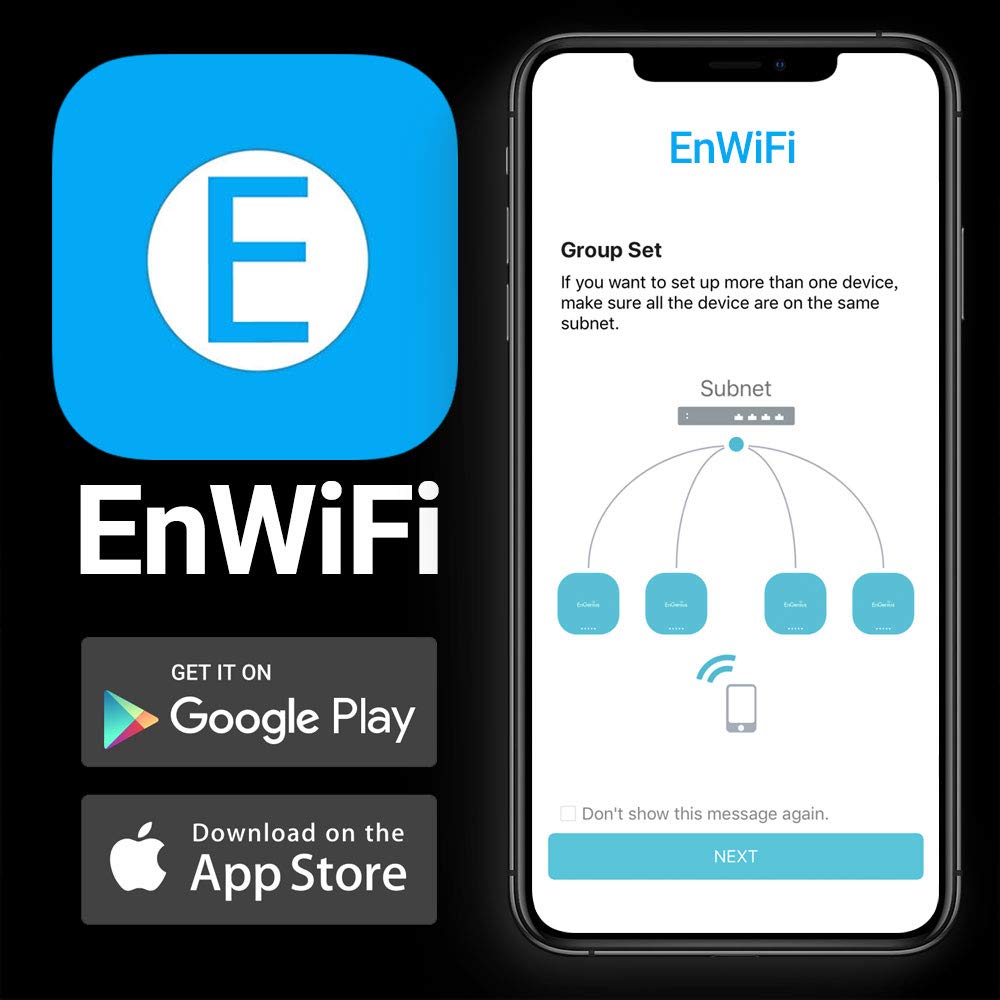 EnGenius ENH500-AX KIT 5GHz Wi-Fi 6 (802.11ax) 2x2 Outdoor Wireless Bridge, up to 1,200 Mbps, high 26 dBm Transmit Power, high gain 16 dBi Integrated Directional Antenna, IP55-rated (2-Pack)