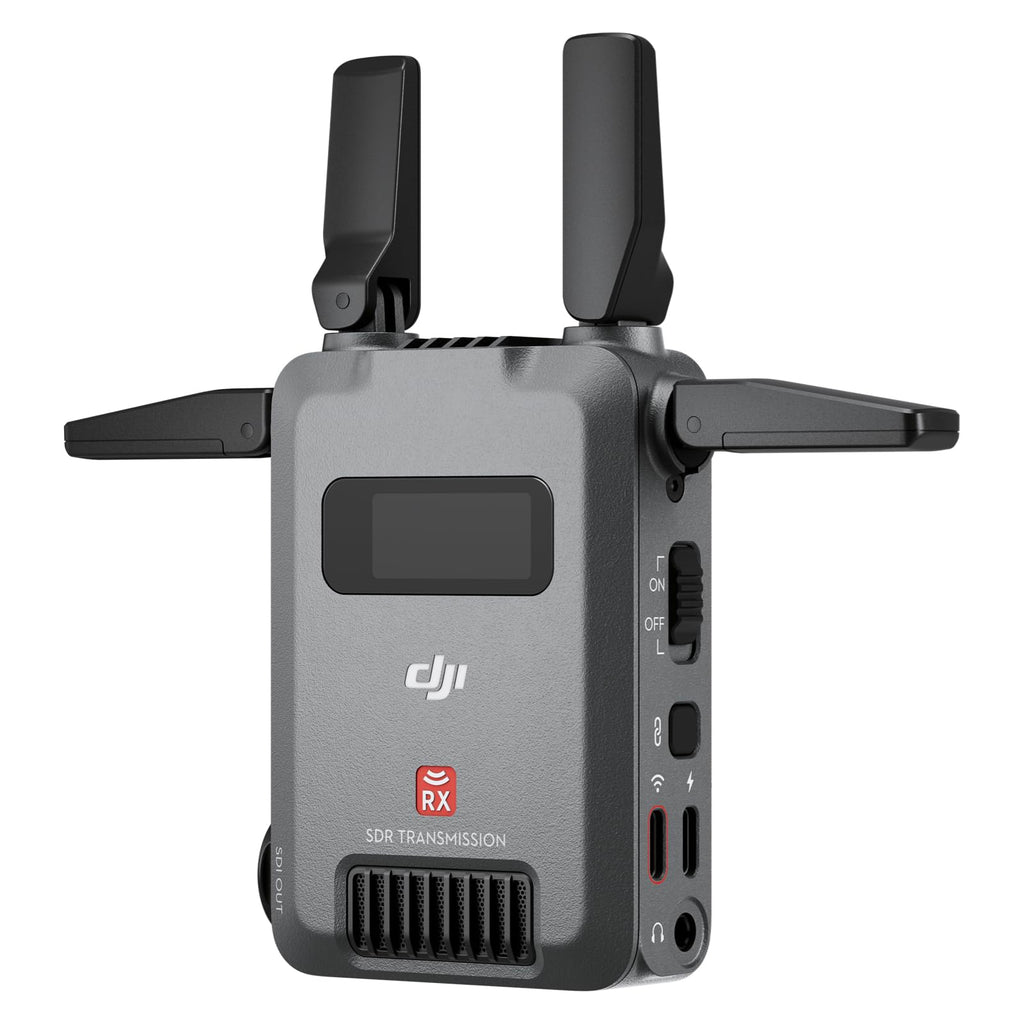 DJI SDR Transmission Combo, 3 km/10,000 ft 1080p/60fps SDR Wireless Video Transmission, Transmitter & Receiver, Stable & Anti-Interference, Wireless Video System, Strong Penetration, USB-C Monitoring