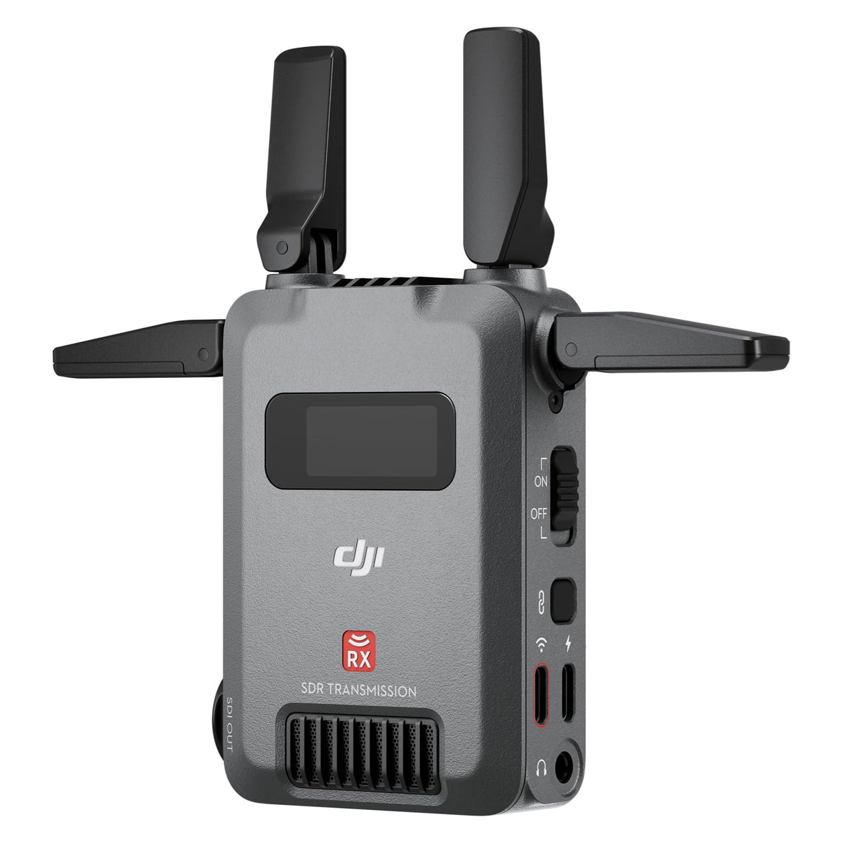 DJI SDR Transmission Combo, 3 km/10,000 ft 1080p/60fps SDR Wireless Video Transmission, Transmitter & Receiver, Stable & Anti-Interference, Wireless Video System, Strong Penetration, USB-C Monitoring