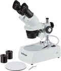AmScope SE306R-PZ Forward Binocular Stereo Microscope, WF10x and WF20x