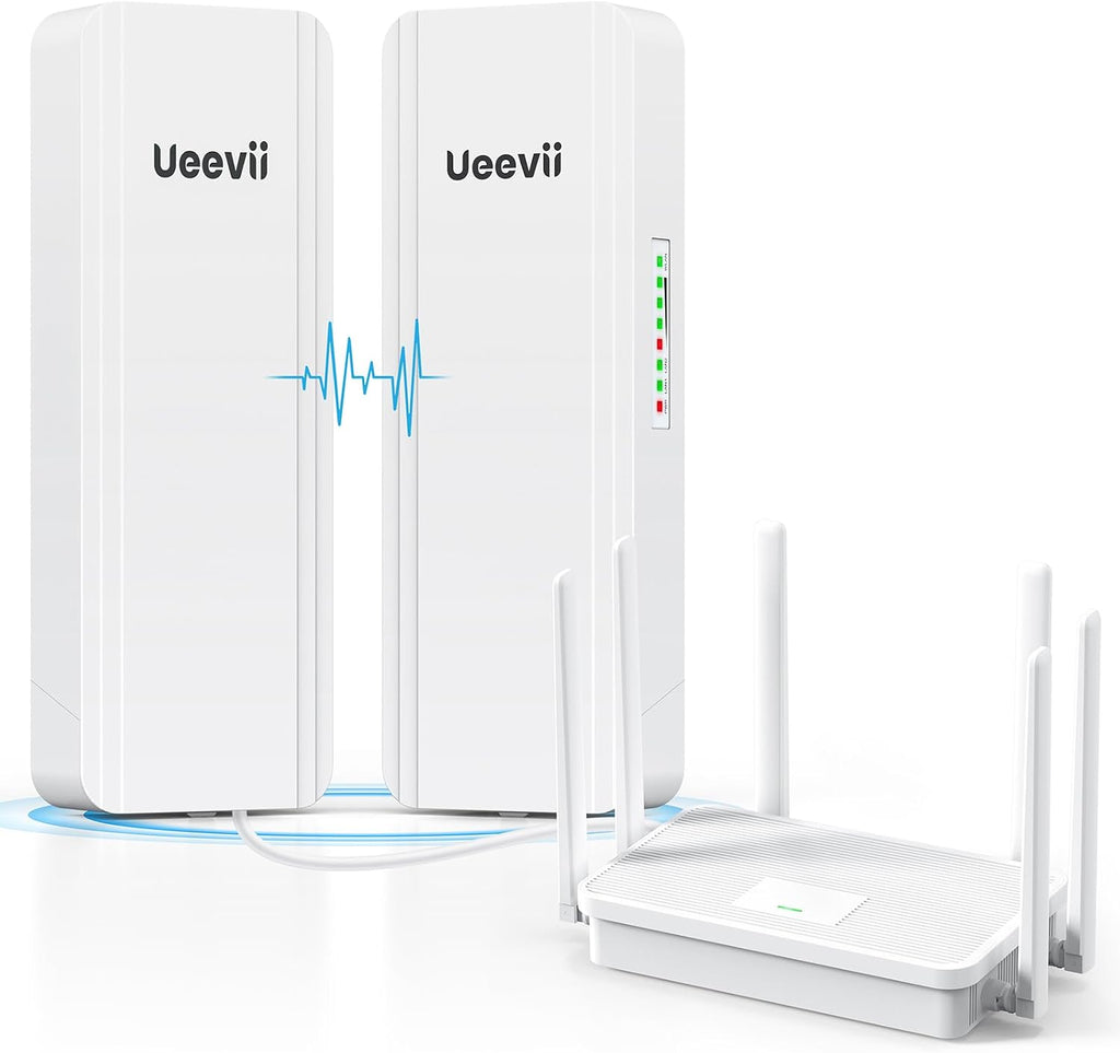 UeeVii Dual-Band Gigabit Wireless Bridge Router Kit CPE5824WR