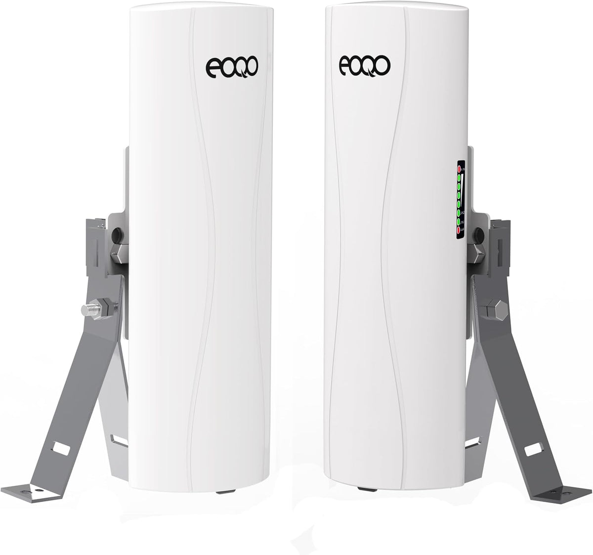Point to Point Starlink WiFi Extender with Mount,5.8GHz 3KM 100Mbps Outdoor Long Range Network Transmission for Starlink Gen 3 Router, Starlink Mini, PTP Wireless Bridge with Mounting Bracket (2 Pack)