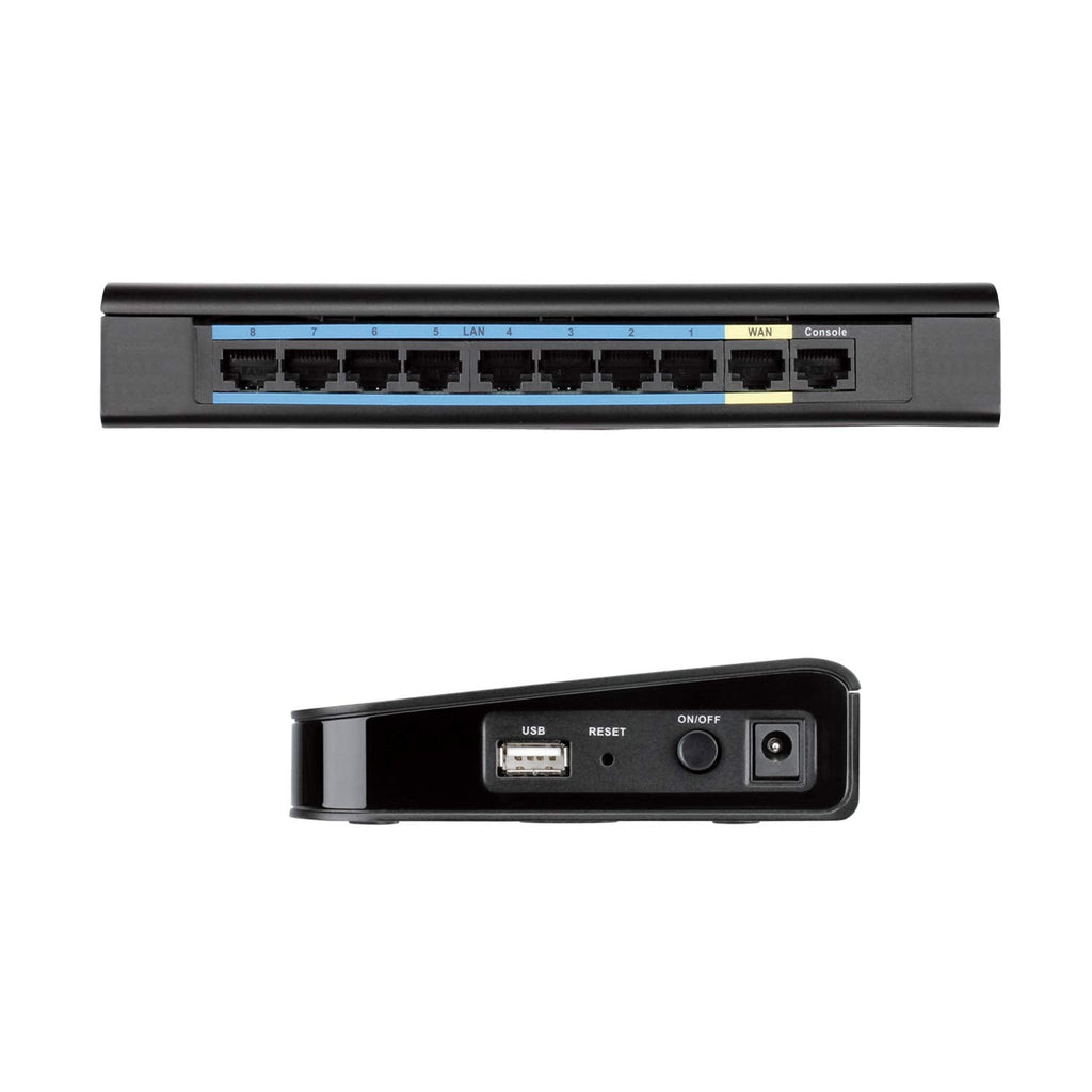 D-Link Gigabit VPN Router âPerfect for Remote and Hybrid Work â4 Port Gigabit Dual WAN Failover âEnterprise-Grade Encryption âFollows TAA/NDAAâLimited Lifetime Protection (DSR-250V2)