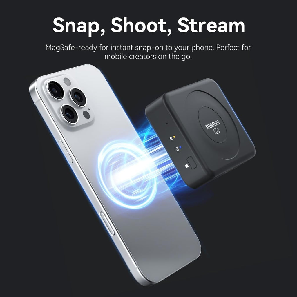 SHIMBOL Î¤Î¡ ÎÎÎÎ Wireless Video Transmission System,HDMI Input Transmitter and Receiver for Phones and Cameras with 2000mAh Built-in Battery/492ft Transmission Range/60ms Latency (Black)