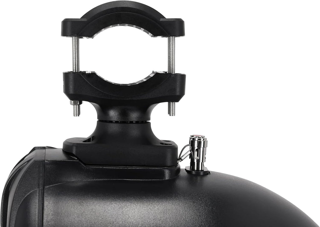 Rockville RWB90B Black 8" 2-Way 4-Ohm Marine Wakeboard Tower Speakers Pair