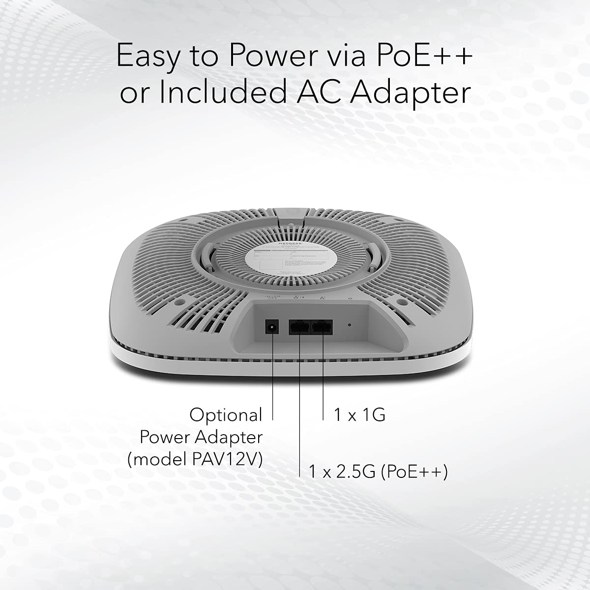 NETGEAR Cloud Managed WiFi 6 Wireless Access Point (WAX610)