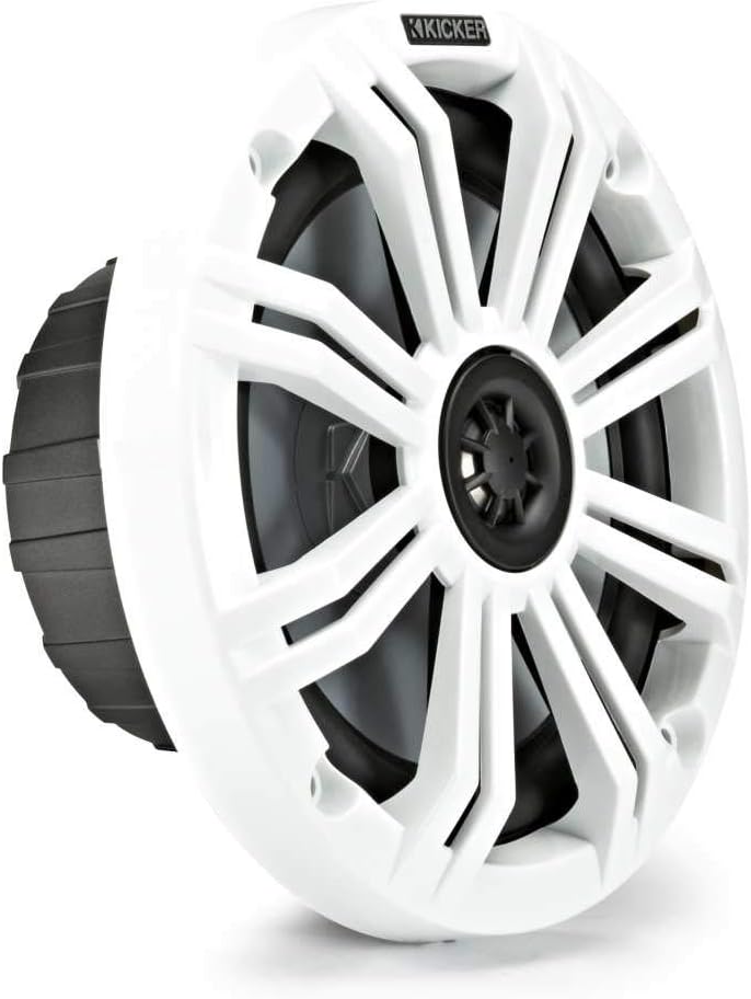 KICKER KM654 6.5in Marine Speakers 4 Pack w/ TB10 Subwoofer