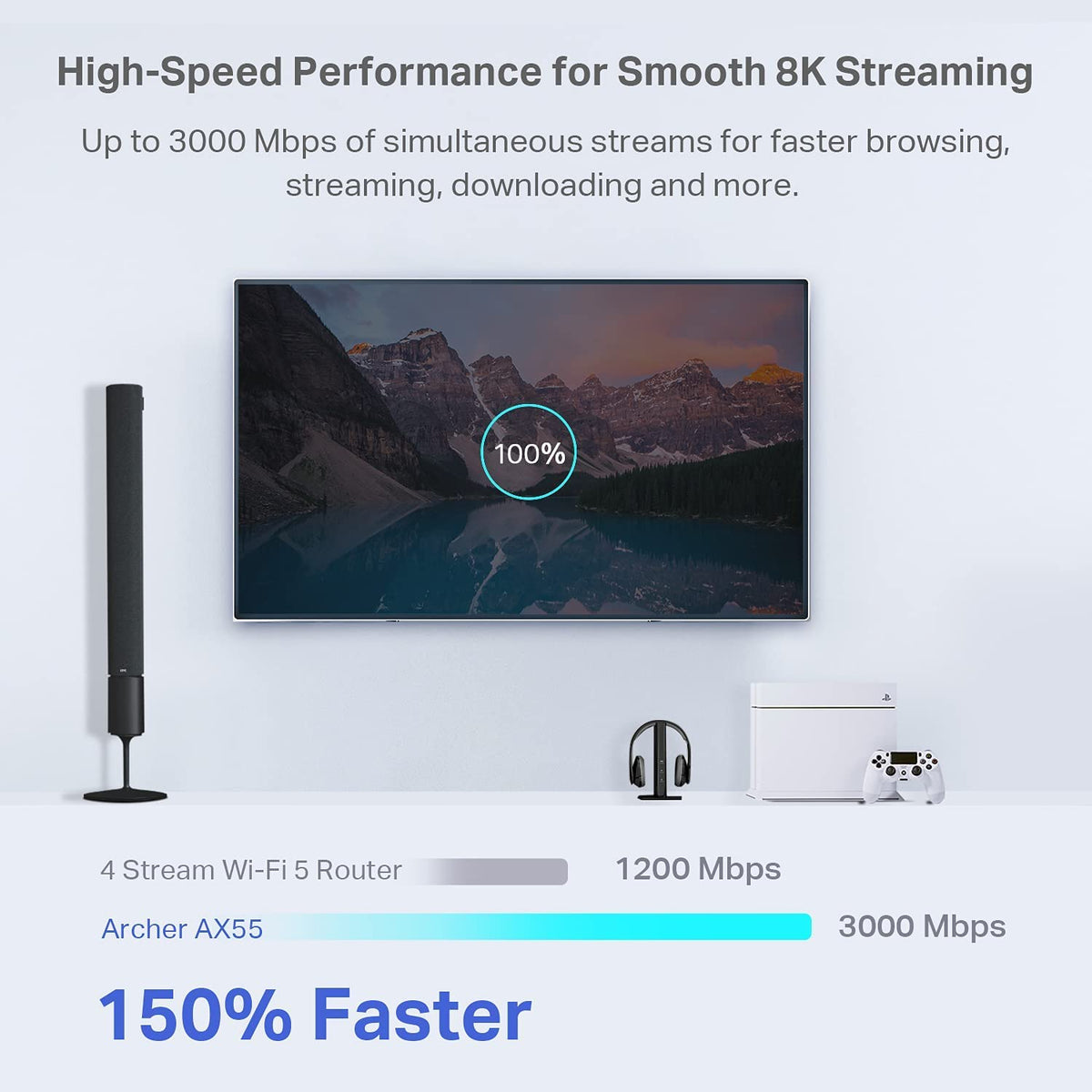 TP-Link AX5400 WiFi 6 Router (Archer AX73)