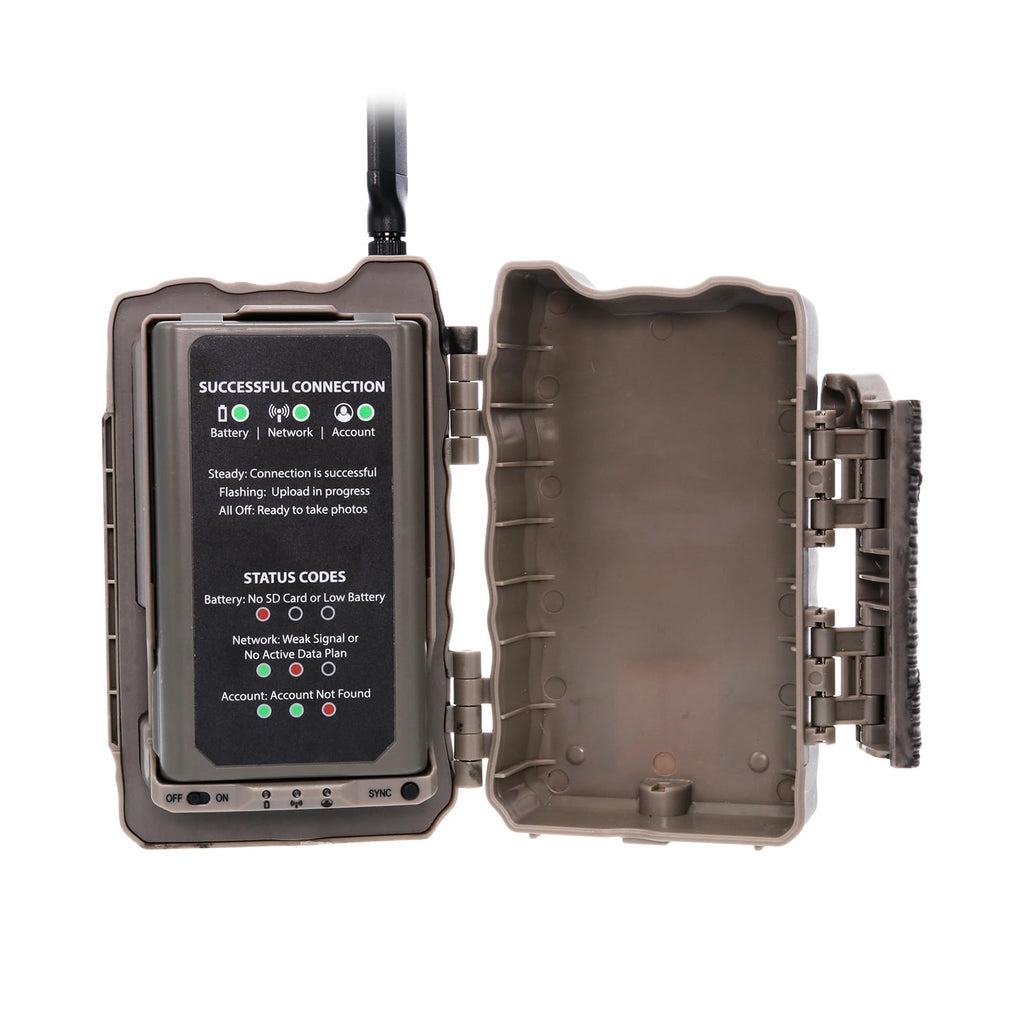 Stealth Cam Deceptor MAX 40MP 1440P QHD No-Glo LED Cellular Trail Camera