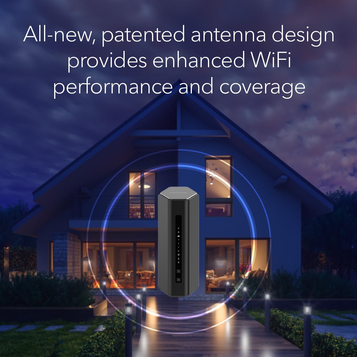 NETGEAR Nighthawk WiFi 7 Router RS100, Up to 2,000 sq ft, 3.6 Gbps