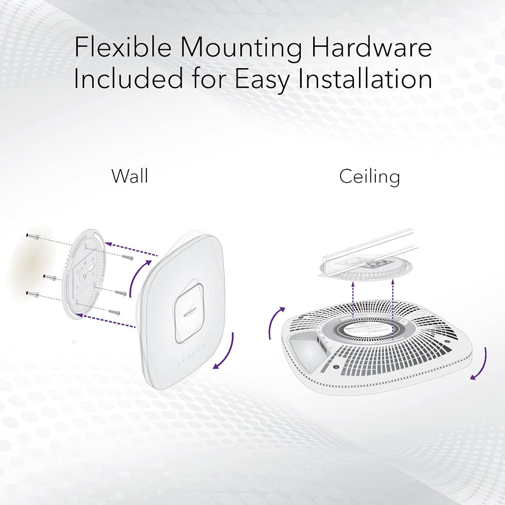 NETGEAR Cloud Managed WiFi 6 Wireless Access Point (WAX610)