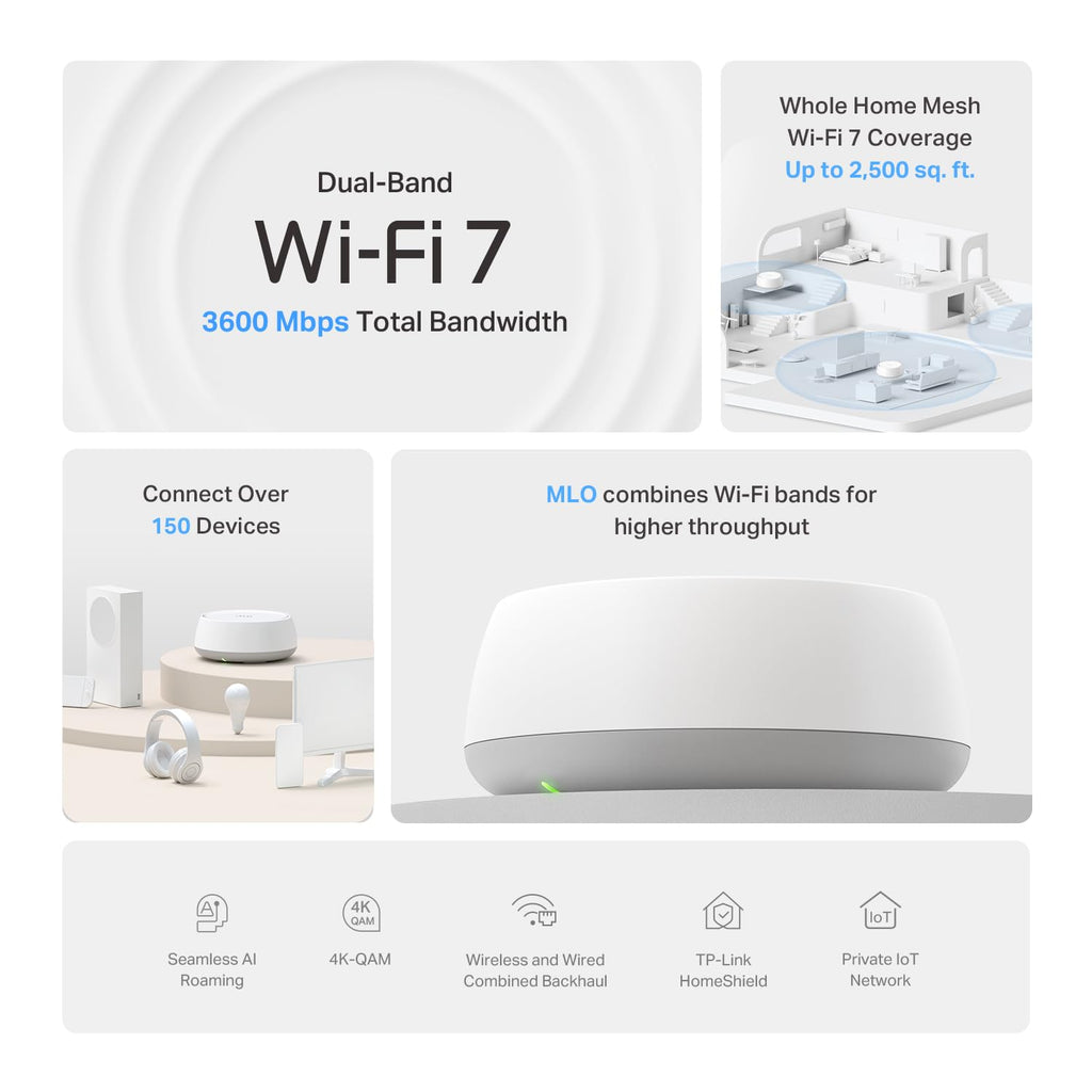 TP-Link Deco S4 Mesh AC1900 WiFi System, Deco S4(3-Pack)