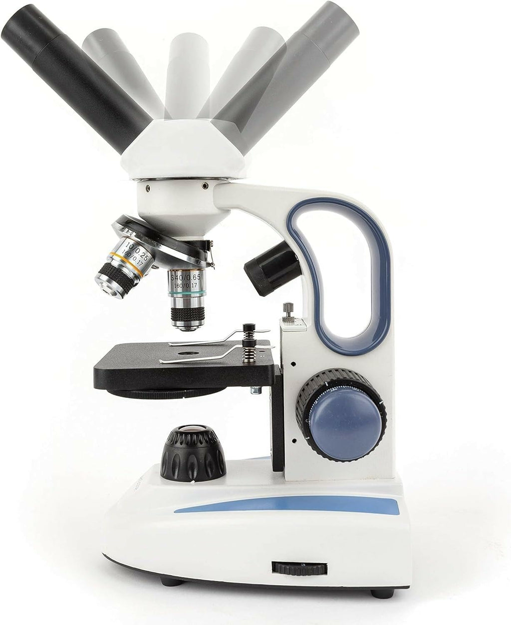 AmScope M158C-2L-E2 Compound Monocular Microscope, 2MP Camera
