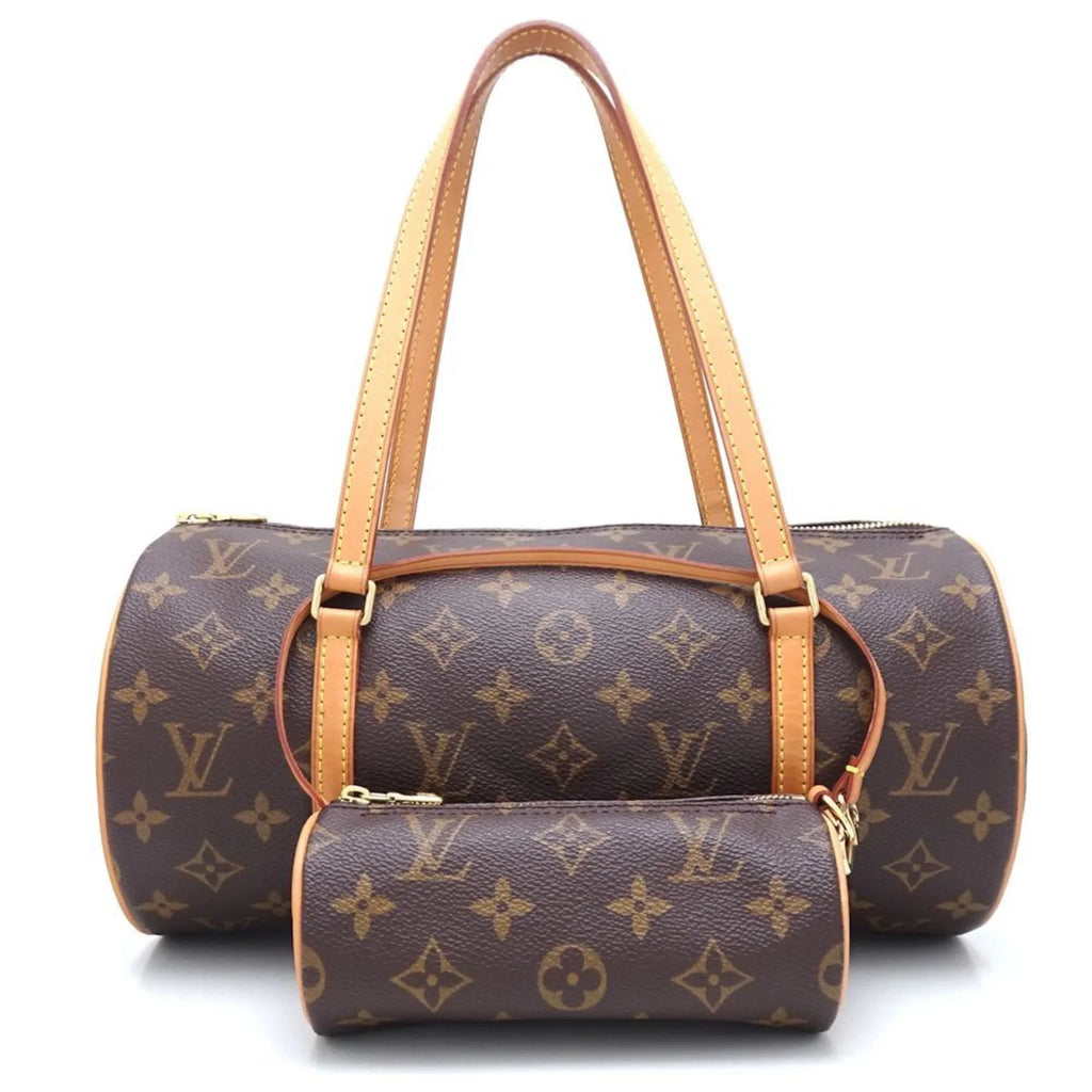 M51385 Monogram Brown Pre-Owned (Good) 351021 Papillon Handbag